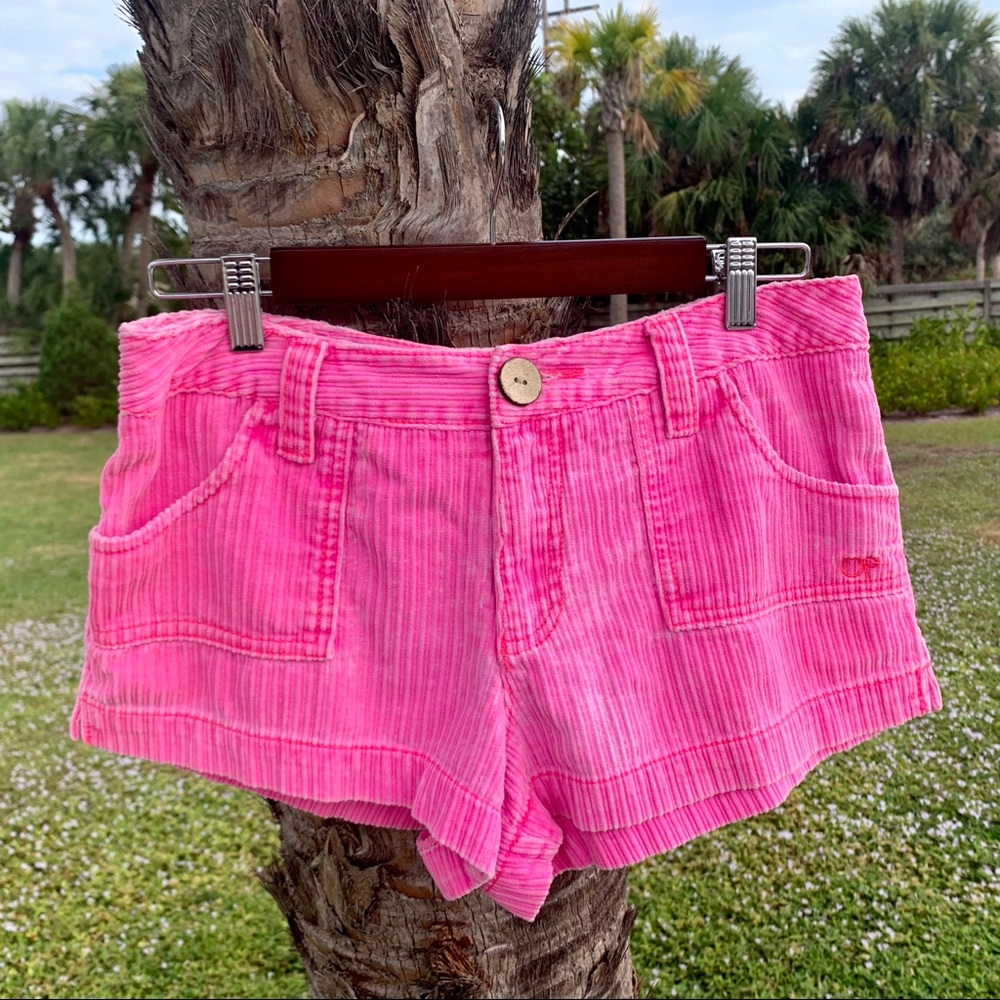 Classic OP Corduroy Hot Pink Shorts Size 11